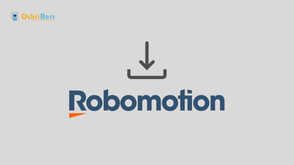 How to Download and Install Robomotion Software